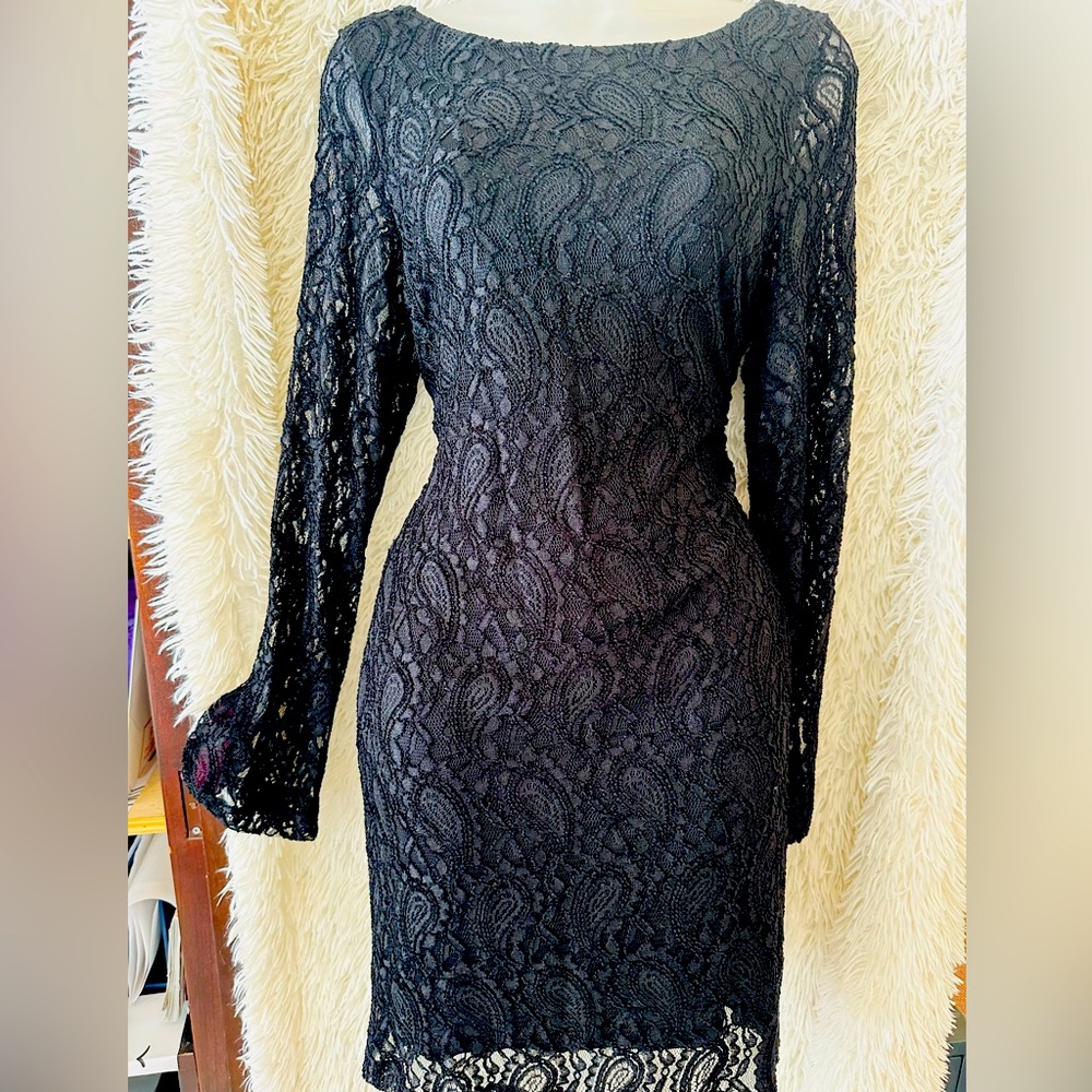 LBD 🖤 Tart cotton and lace little black dress